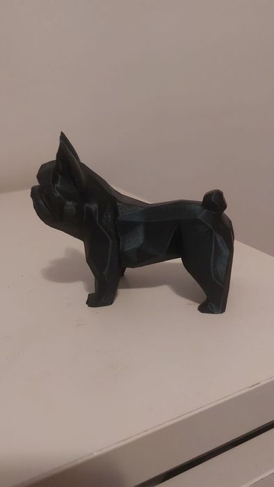 Estátua de Bulldog Francês ou Pug  - Impressão 3D