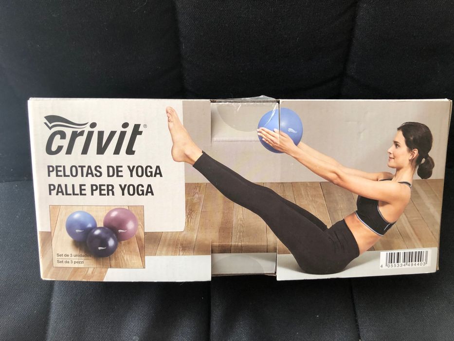 3 Bolas para yoga Novas