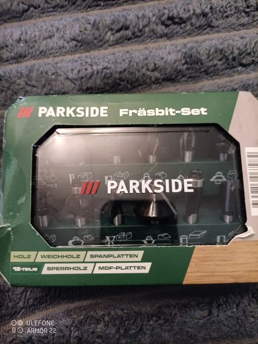 Набор фрез по дереву  Parkside  12 шт.