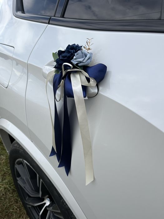 Samochod do slubu Biale BMW lub Volvo