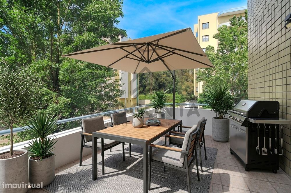 T2 c/Terraço e Garagem | Quinta da Lousa – Valongo — Valongo, Porto