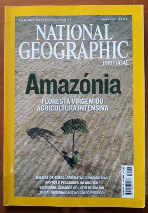 Coleção de revistas "National Geographic"