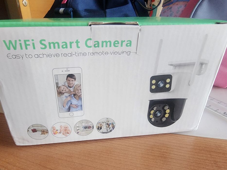 Camera de vigilancia rotativa 8 mp