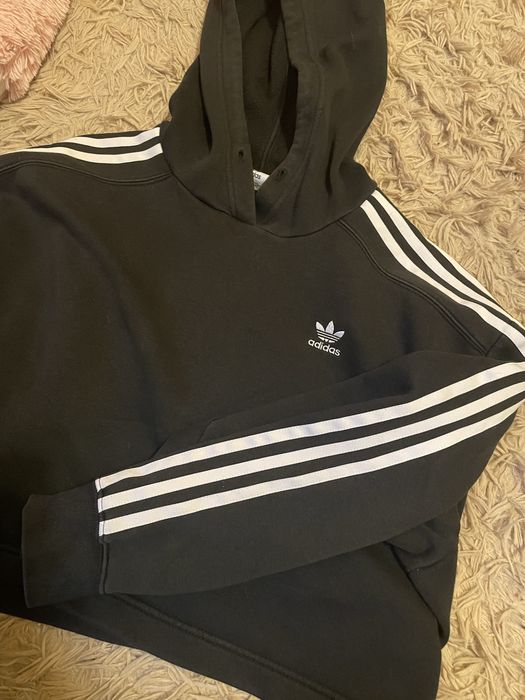 Укороченое худи adidas