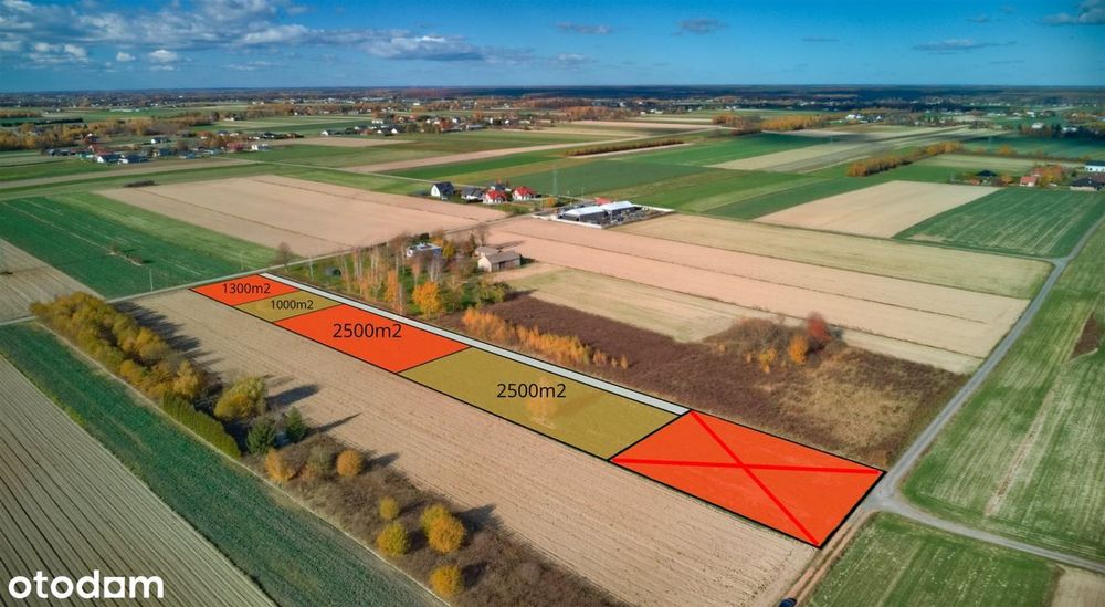 Ciecierzyn - Działki budowlane w spokojnej okolic