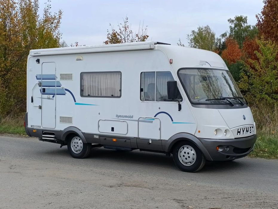 Hymer-Eriba Hymercamp B584  Zarejestrowany Zimowy Fiat Ducato Integra 3500kg 5 osób Hak 1650kg