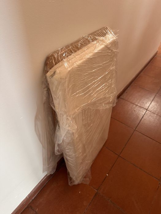 Berco ikea desmontado branco com colchao