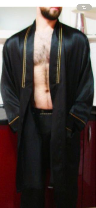 Mark&Andre - чоловіча піжама та халат, шовк