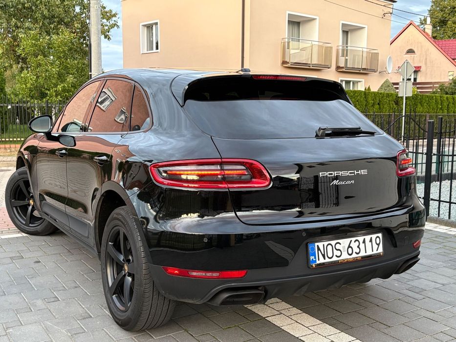 Porsche Macan 2.0 2016 Bezwypadkowy Oryginalny Lakier Panorama  Kamera Zamiana