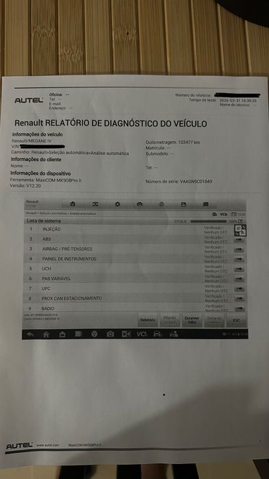 Renault Megane Sport Tourer 1.5 Blue dCi LIMITED | 02/2020 - NACIONAL - IMPECÁVEL