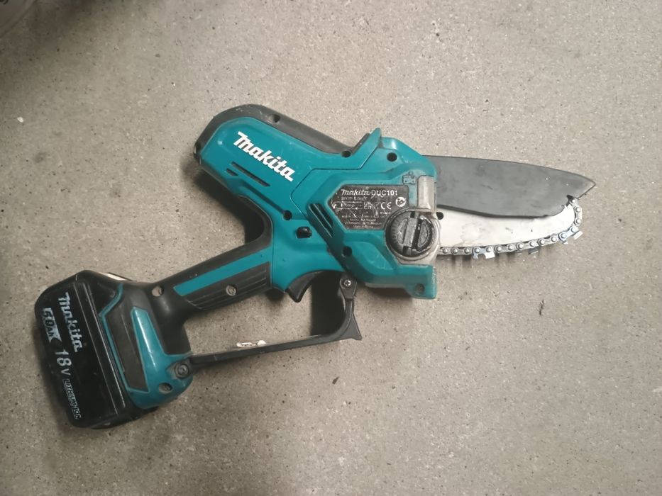 Piła łańcuchowa Makita DUC 101 + Aku 18 V 5,0 ah