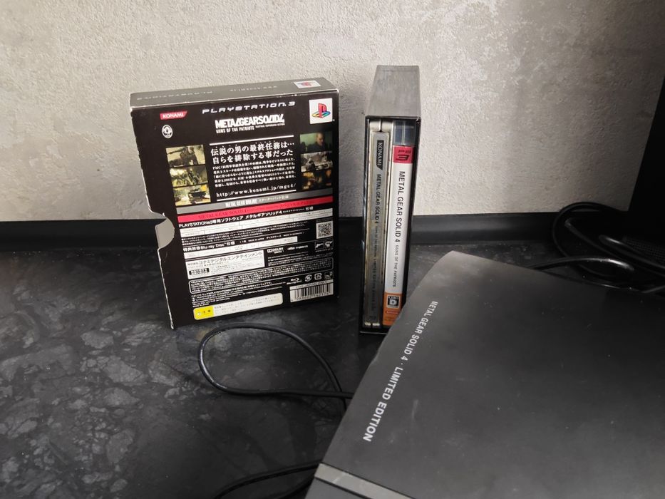 Konsola PS3 FAT(dysk 500Gb) CECHH00 MG, Metal Gear Solid 4