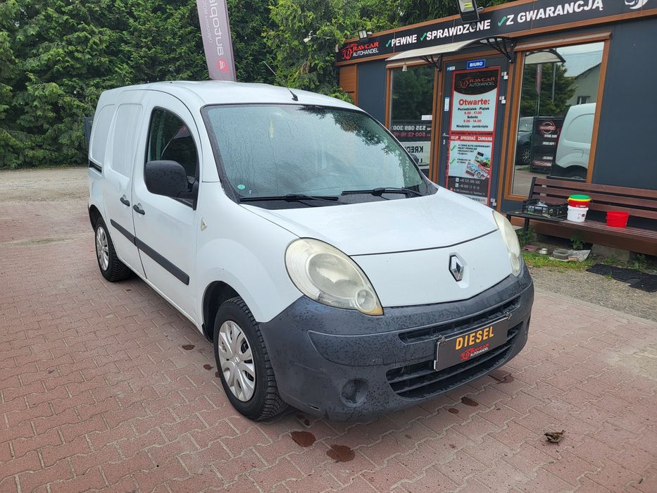 Renault Kangoo / 1,5 diesel / klima / rozsuwane drzwi / zarejestrowane /