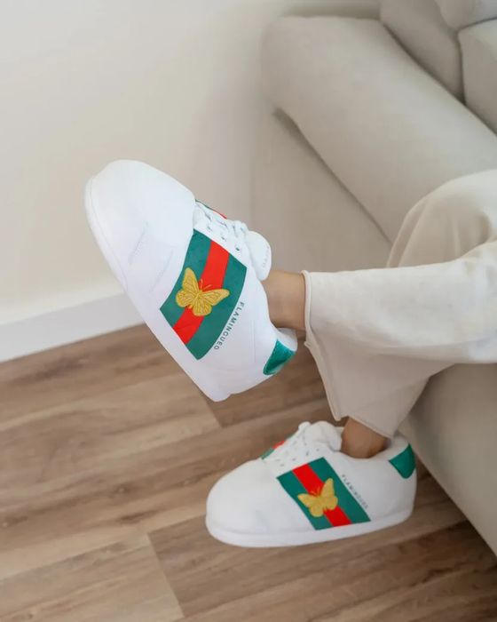 Pantufas Flamingueo® Estilo Sneaker