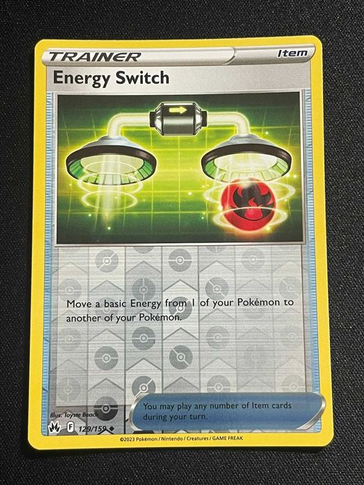 Carta Pokémon Energy Switch 129/159 Crown Zenith