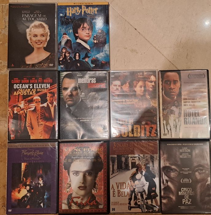 Diversos dvd, alguns ainda sem serem abertos