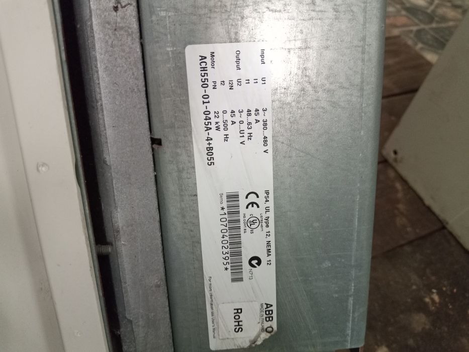 Falownik softstart 22 kW 0-45A