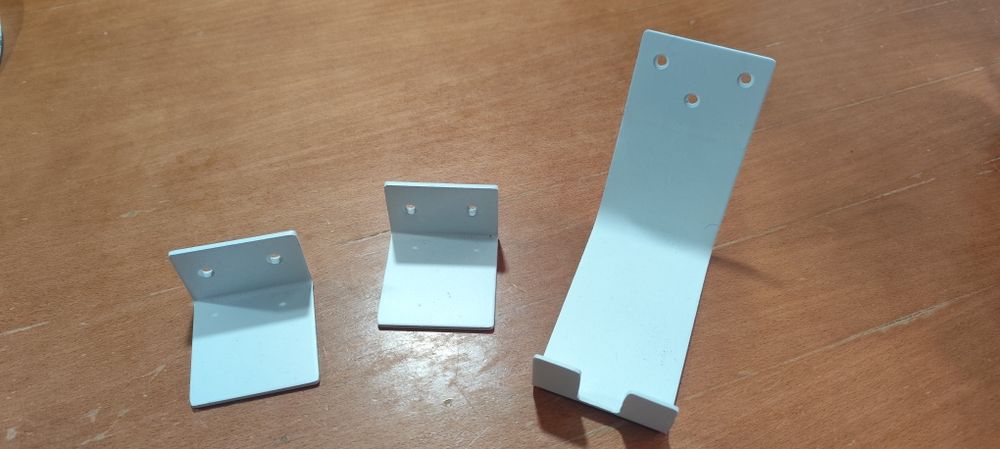 Suporte de Parede Horizontal para Bicicleta (Fixação pelo Pedal) - 3 Peças