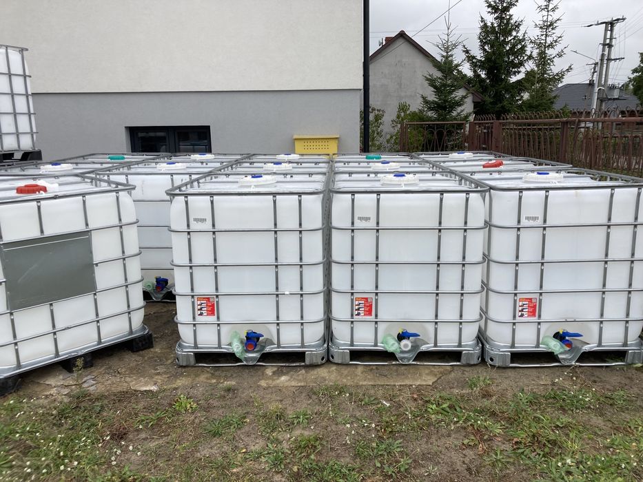 MAUZER 1000l. Beczka Zbiornik Kosze