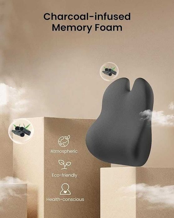 Poduszka ortopedyczna ledźwiowa ProtoArc ergonomiczna z pianką memory