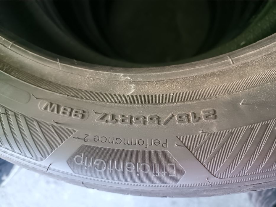 4x komplet opon 215/55R17 Goodyear