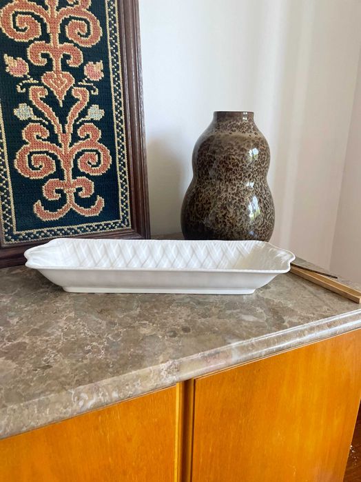 Patera cerâmica branca