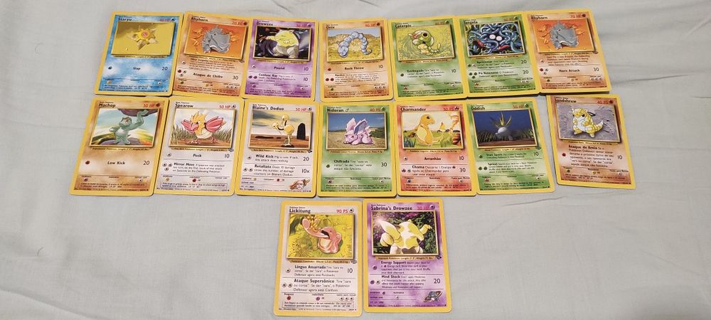 Coleção cartas pokemon