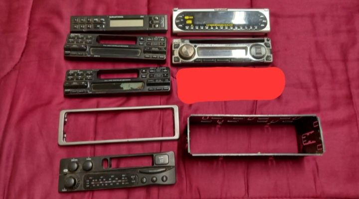 Painel frontal de Rádio automóvel para peças