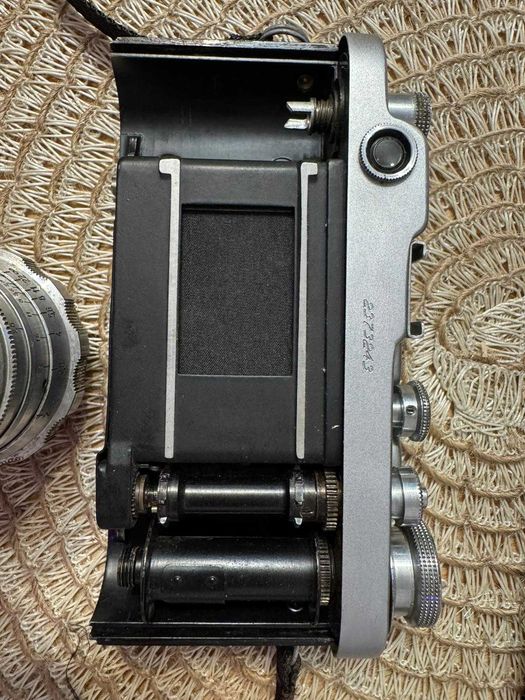 FED-2 + Industar-26M 2.8/52, pasek ZENIT, futerał, USSR, 1961 rok.