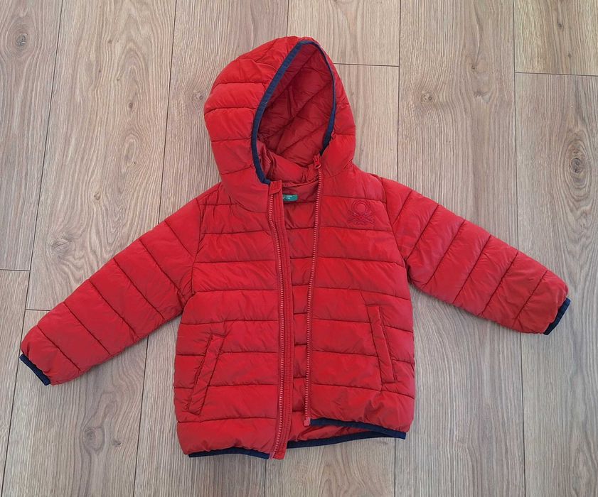 lekka kurtka puchowa "Benetton"