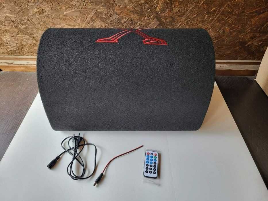 Активный сабвуфер. Акустика. Колонка. Встроенный усилитель звука.