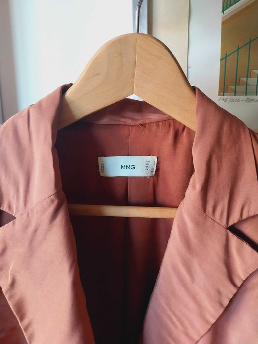 Blazer rosa Mángo XS