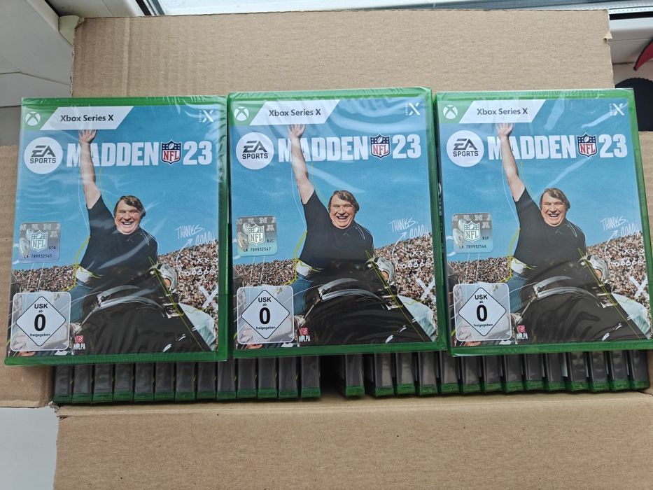 Диски Xbox series x Madden NFL 23 и  Formula F1 2022 для Xbox Series X