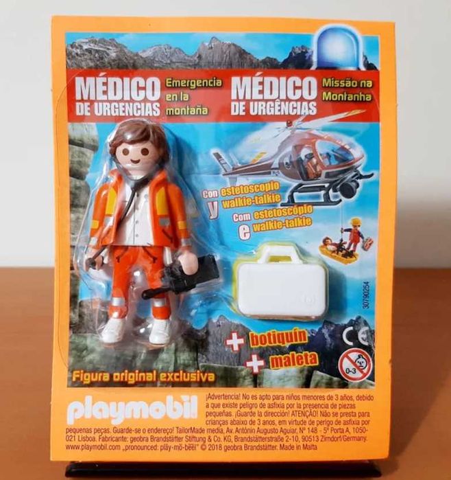 Playmobil - Médico de Urgências Missão na Montanha ...