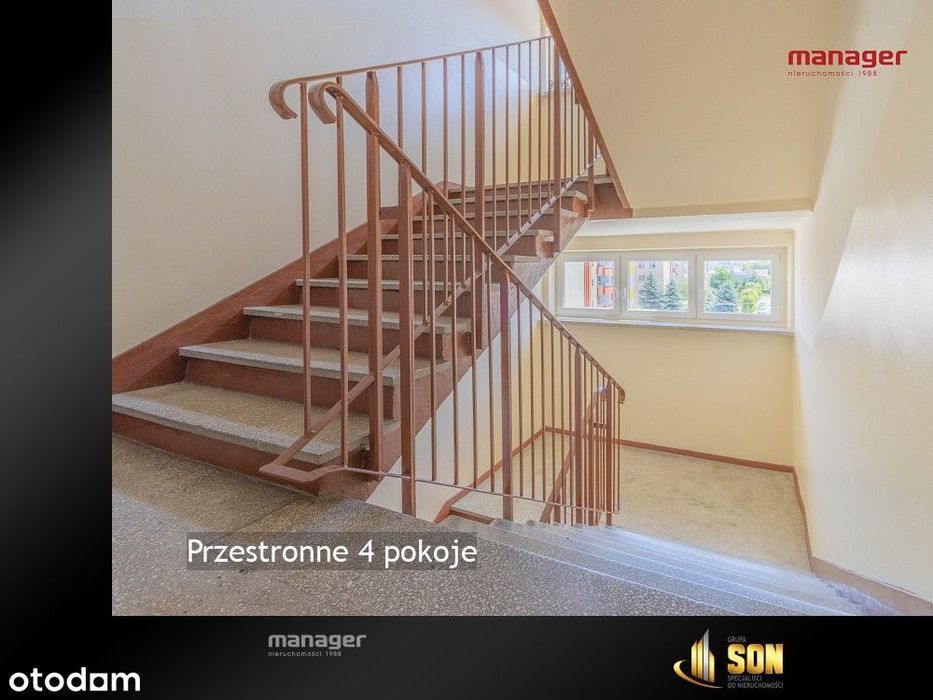 Przestronne 4 pokoje