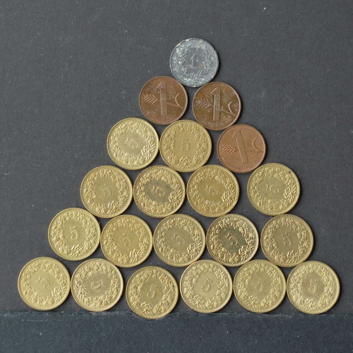 Lote com 21 moedas - olx X10195