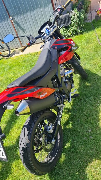 Supermoto Malaguti XSM 125cc Kat. B 14.96KM 11kW suzuki aprilia ktm