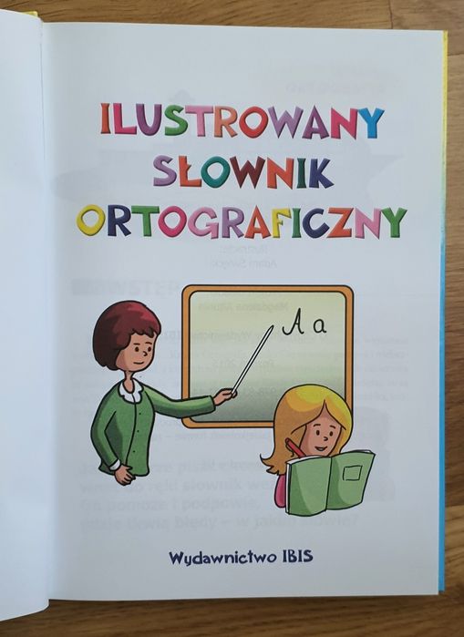 Ilustrowany Słownik Ortograficzny.