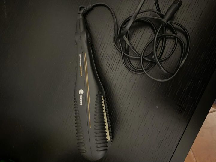 Pracha esticar cabelo