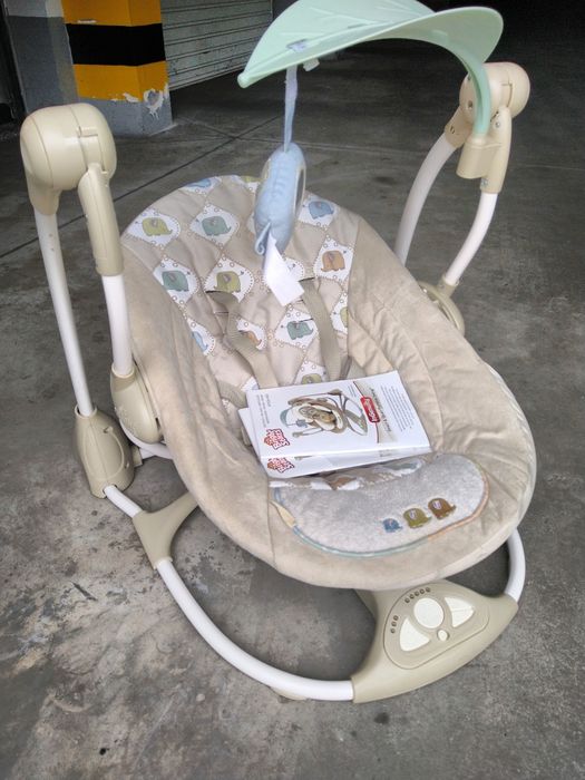 Huśtawka, bujaczek, leżaczek Bright Starts hybrydowy