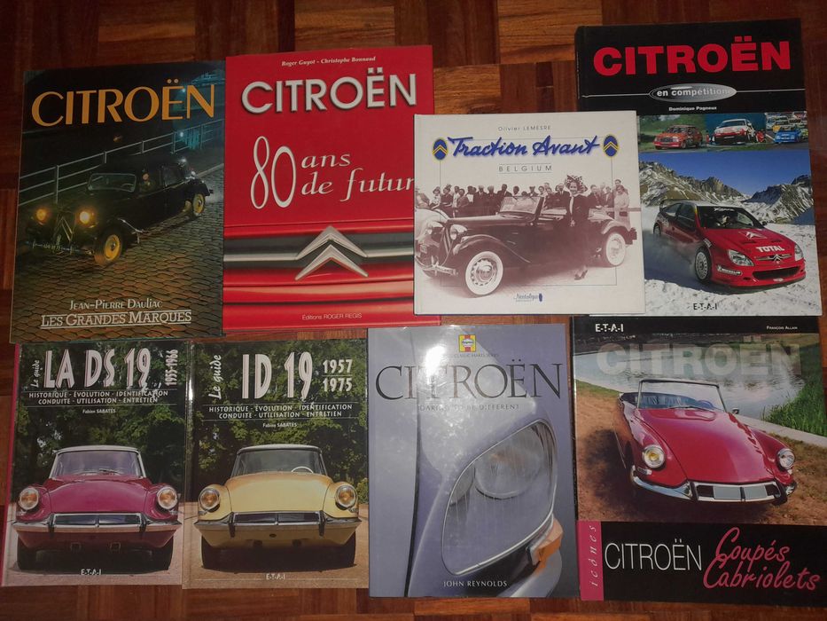 Vários livros  Citroen