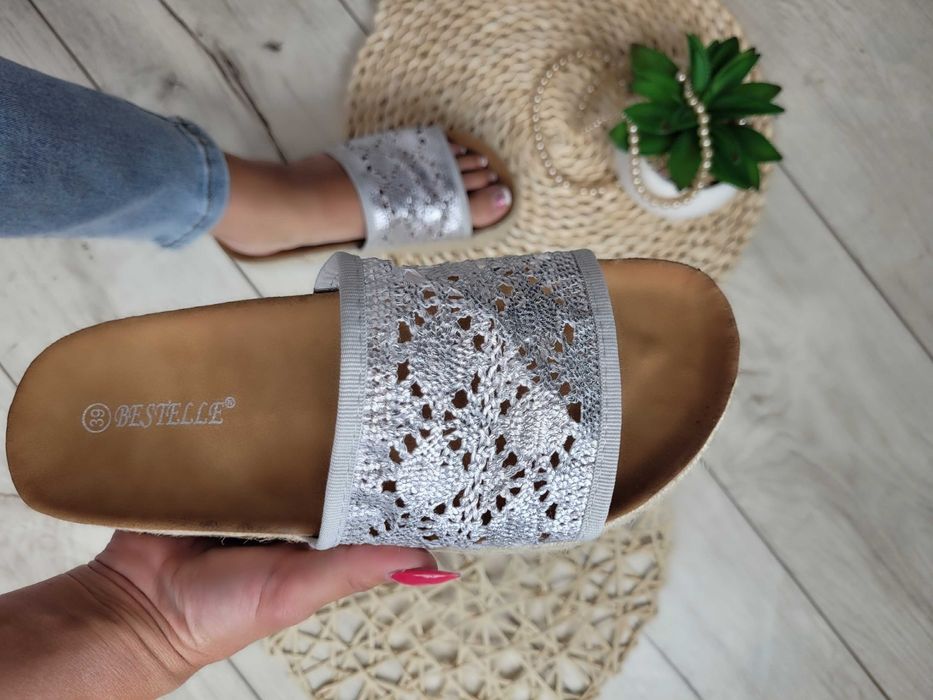 Klapki rozm 35-41 espadryle sandały damskie TU KUPUJESZ ROZMIAR 38