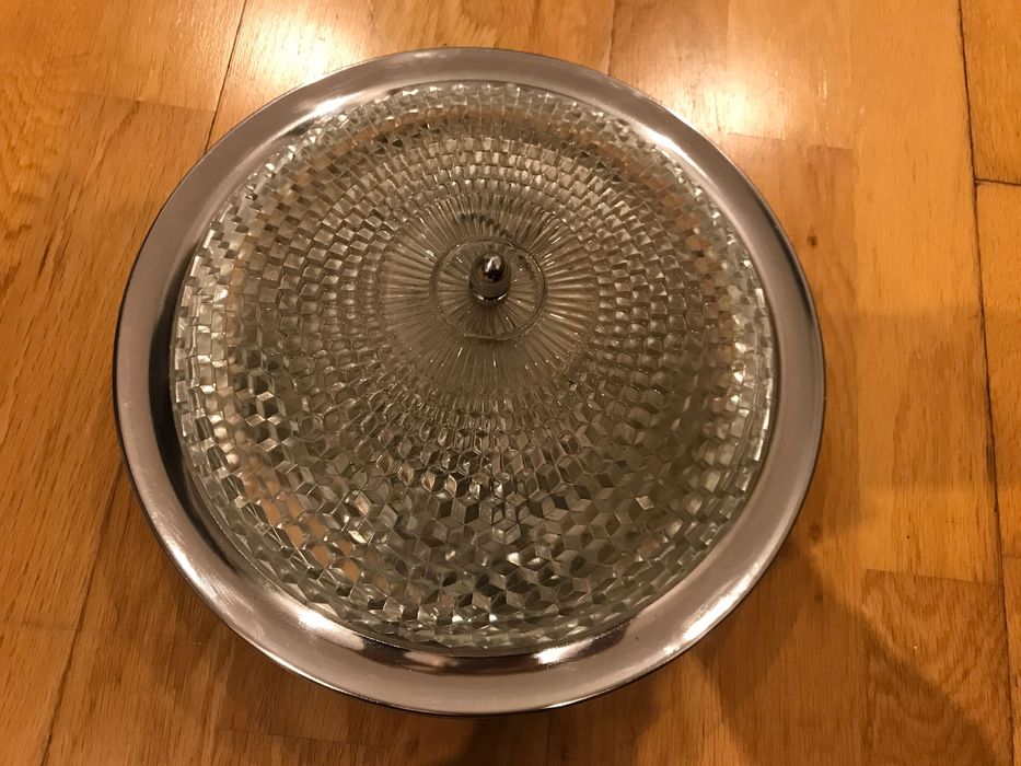 Candeeiro teto com vidro