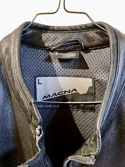MACNA Rendum Motorcycle Leather Jacket Men