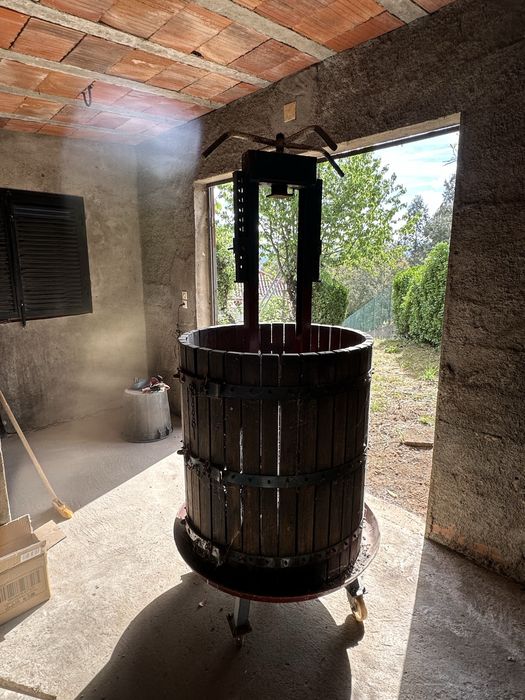 Prensa-esmagador-de-uvas (usada)