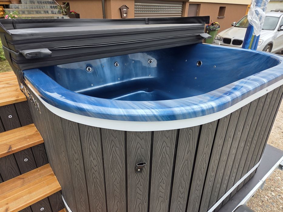 Balia Bania mobilna, jacuzzi,akryl, PIĘKNA, PREMIUM, kompozyt