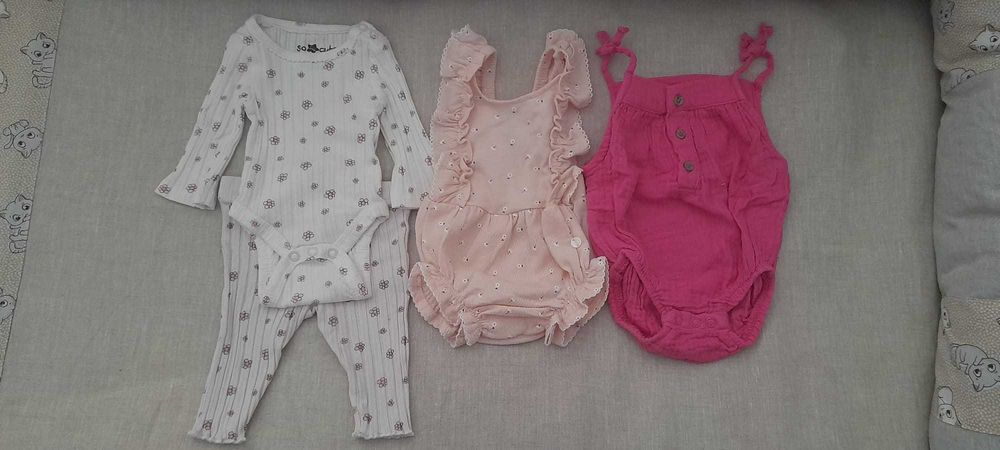 Conjunto Roupa De Bébe (Menina 0-3meses)