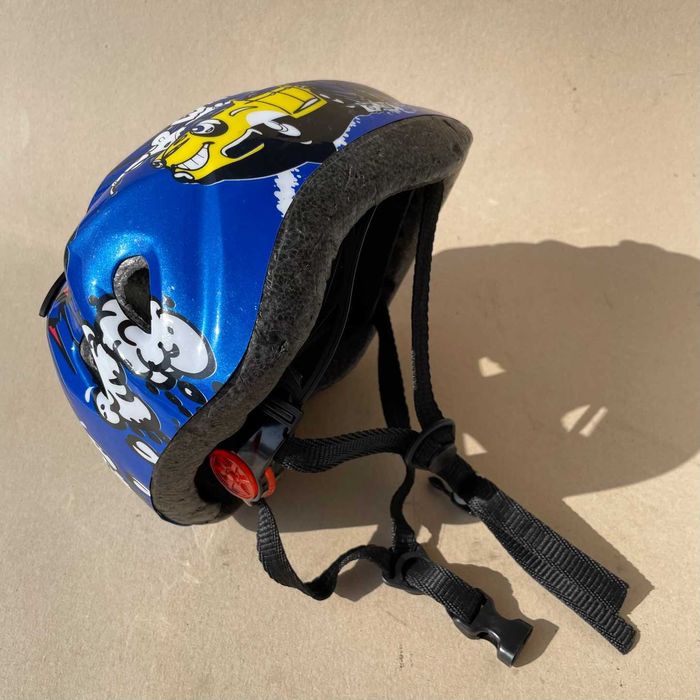 CAPACETE AZUL BOOM  (8/11 ANOS)