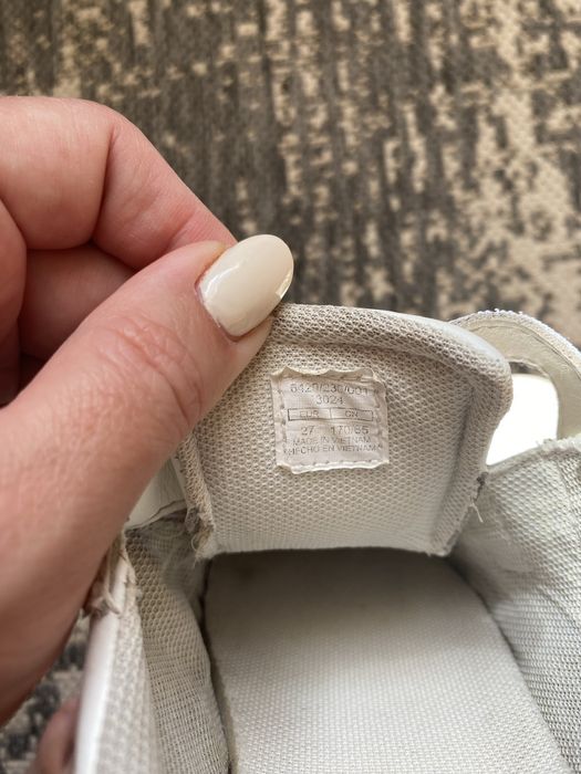 Шкіряні кеди zara 27р 17см