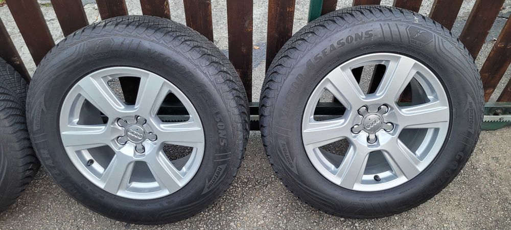 Jak nowe koła wielosezonowe Audi Mercedes VW GoodYear 235/65R17 5X112 ...